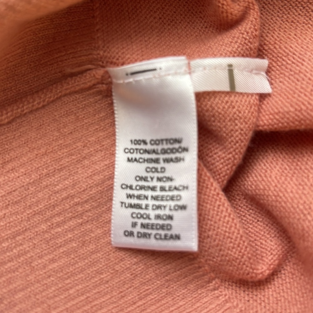 Loft Button Down Peach Cardigan - image 6